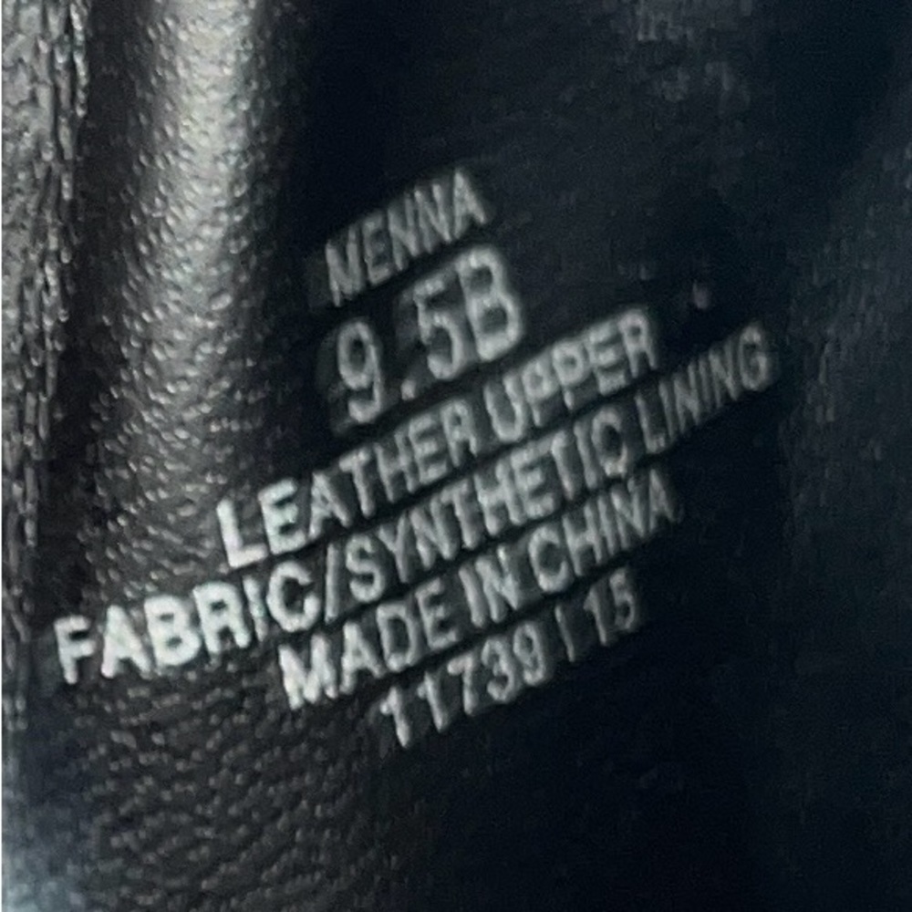 Lauren Ralph Lauren Menna Riding boot Black Leather horsebit chain detail - Picture 8 of 12